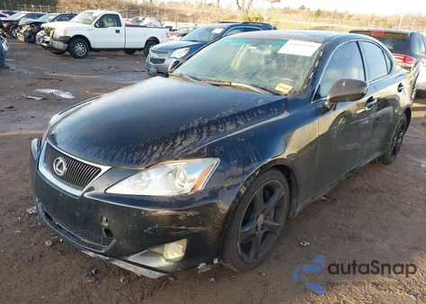2008 Lexus Is 350 из США, поврежденный, VIN JTHBE262782013437